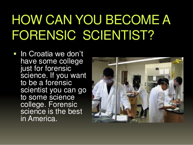 what do you need to study to become a forensic scientist